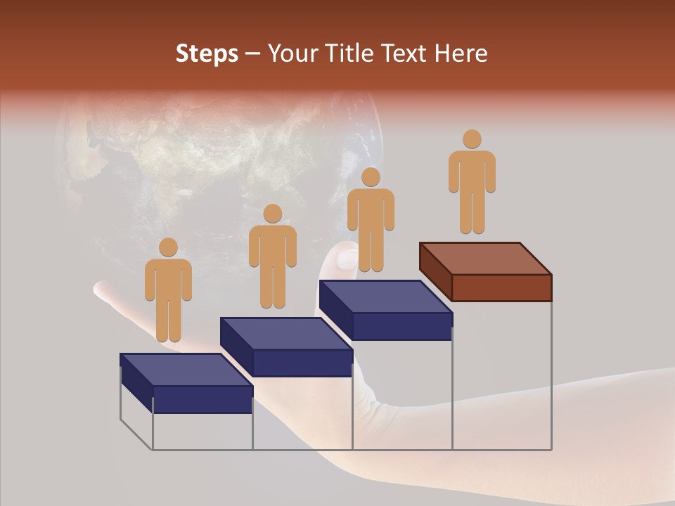 Old Finger Senior PowerPoint Template