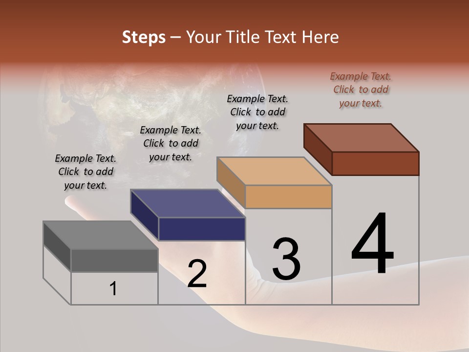Old Finger Senior PowerPoint Template