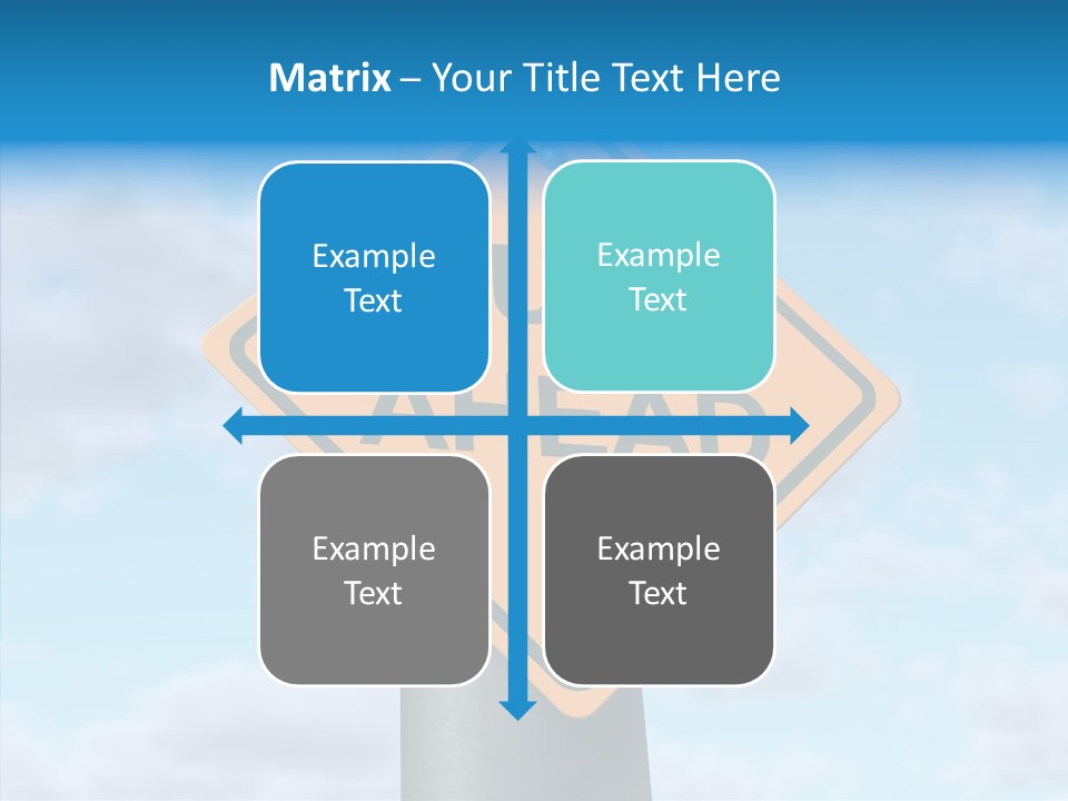 Young Caregiver Elder PowerPoint Template