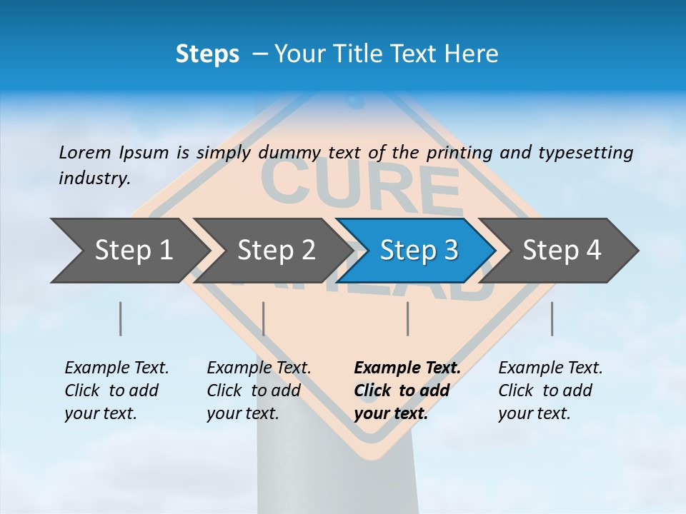 Young Caregiver Elder PowerPoint Template