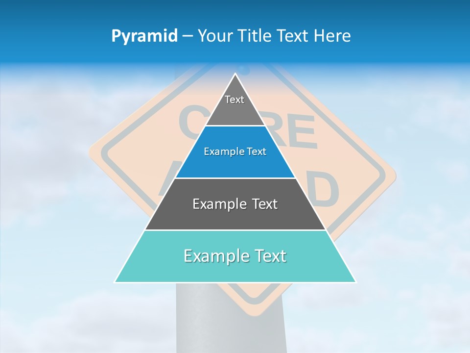 Young Caregiver Elder PowerPoint Template
