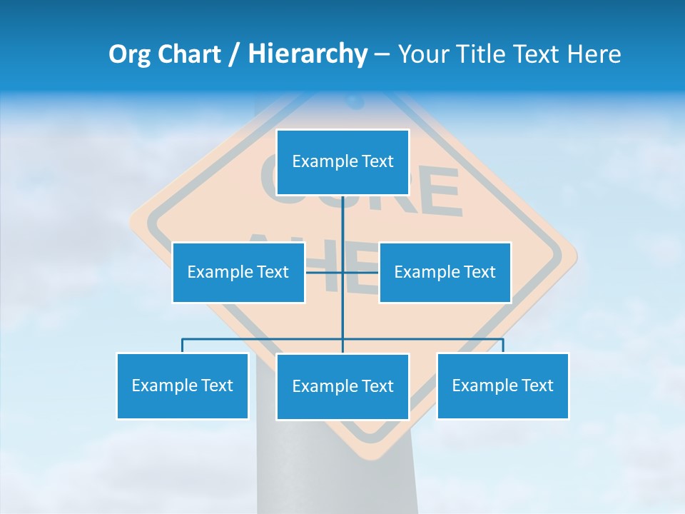 Young Caregiver Elder PowerPoint Template