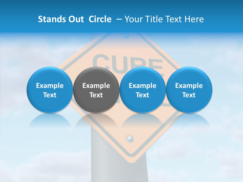 Young Caregiver Elder PowerPoint Template