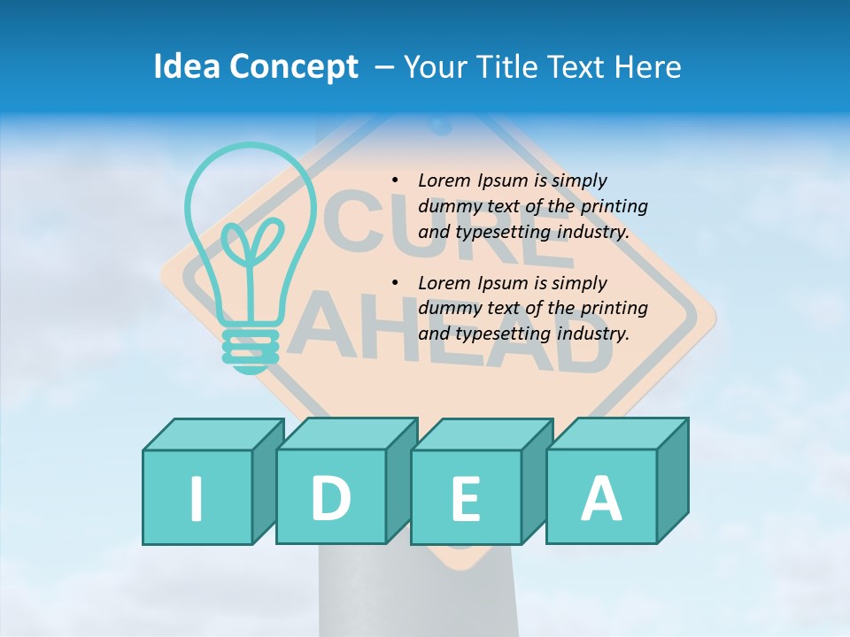 Young Caregiver Elder PowerPoint Template