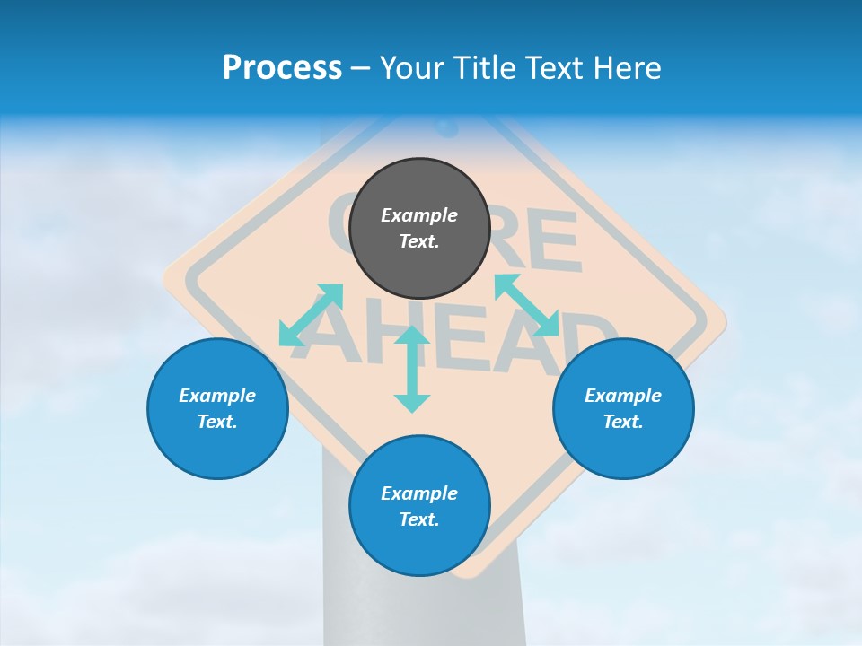 Young Caregiver Elder PowerPoint Template
