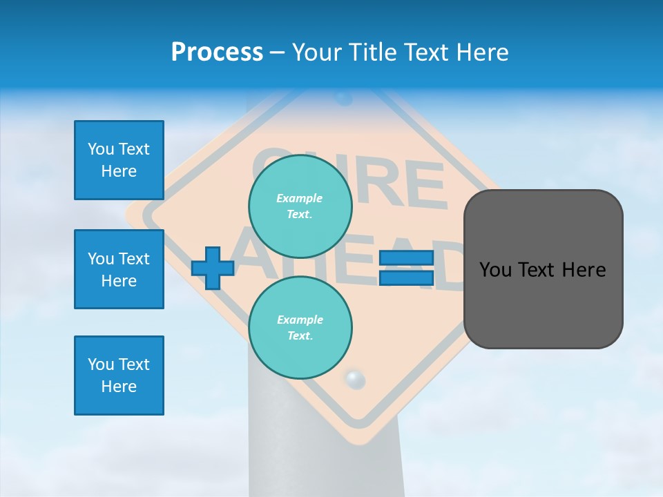 Young Caregiver Elder PowerPoint Template