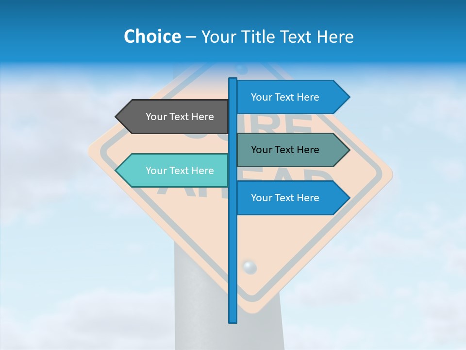 Young Caregiver Elder PowerPoint Template