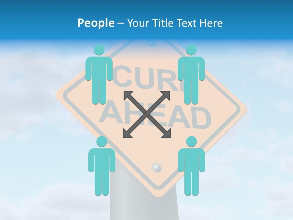 Young Caregiver Elder PowerPoint Template