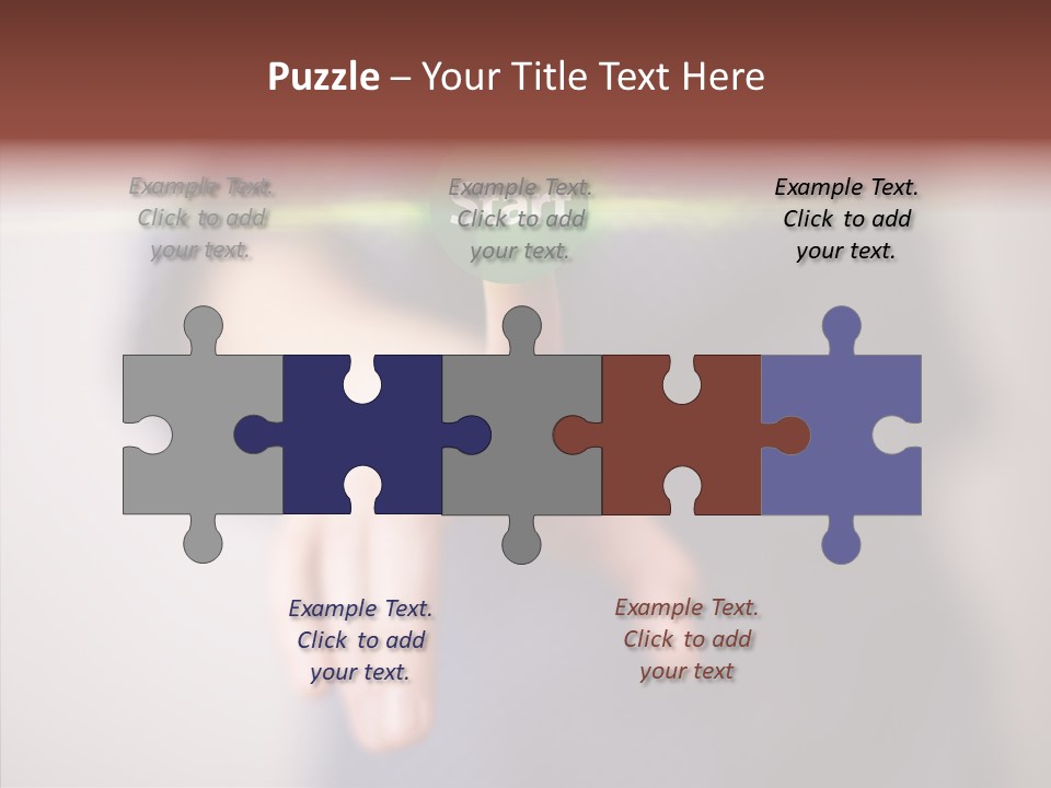 Care Closeup Sharing PowerPoint Template