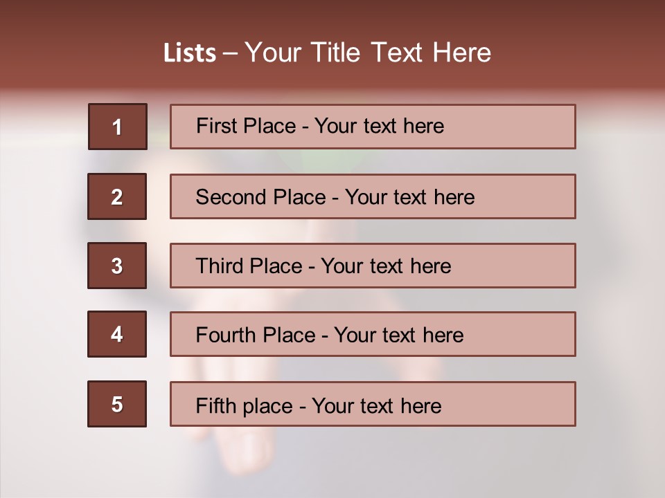 Care Closeup Sharing PowerPoint Template