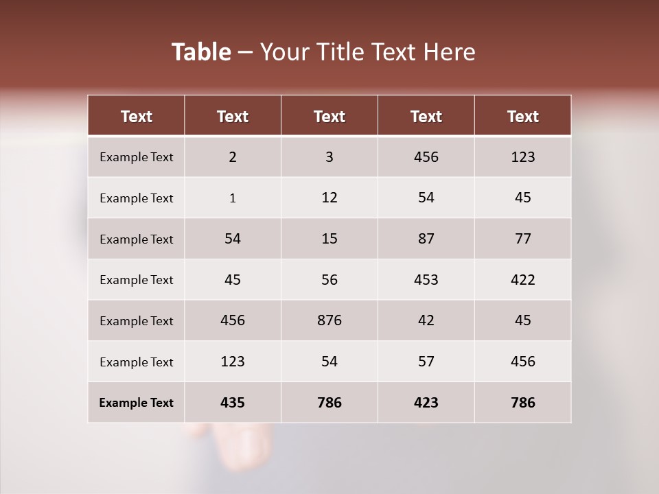 Care Closeup Sharing PowerPoint Template