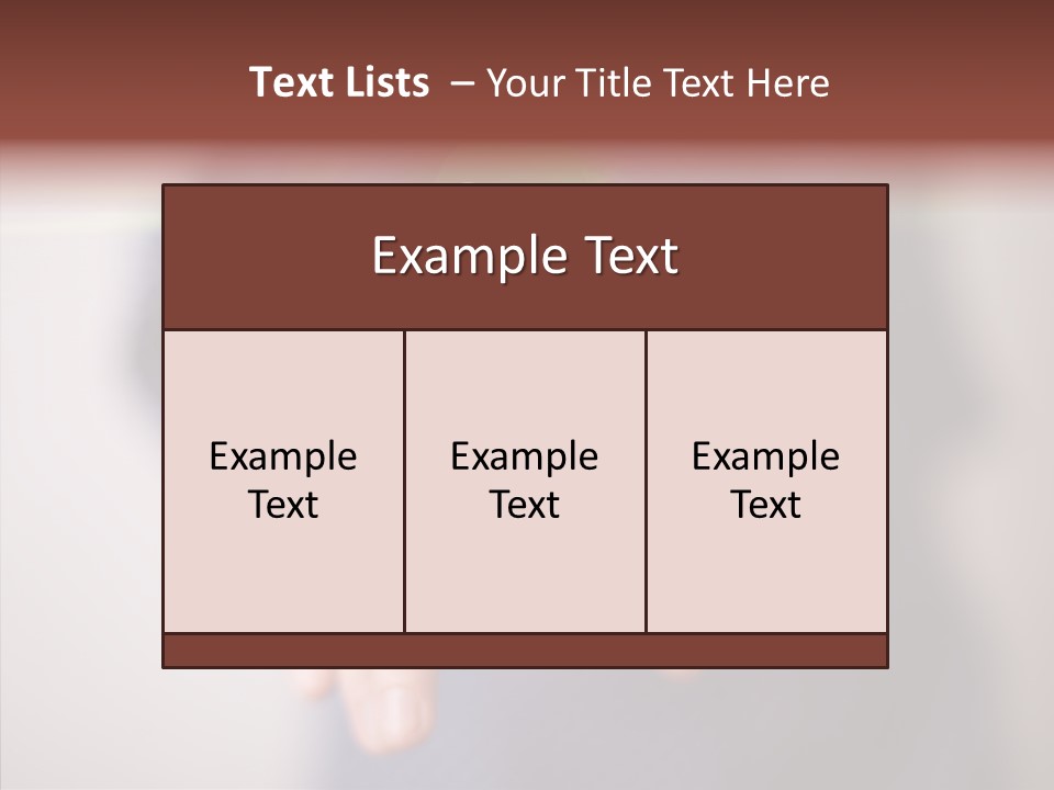 Care Closeup Sharing PowerPoint Template