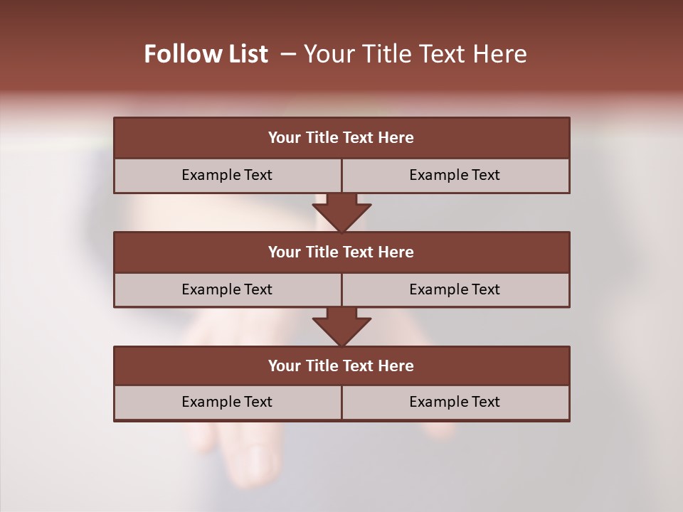 Care Closeup Sharing PowerPoint Template