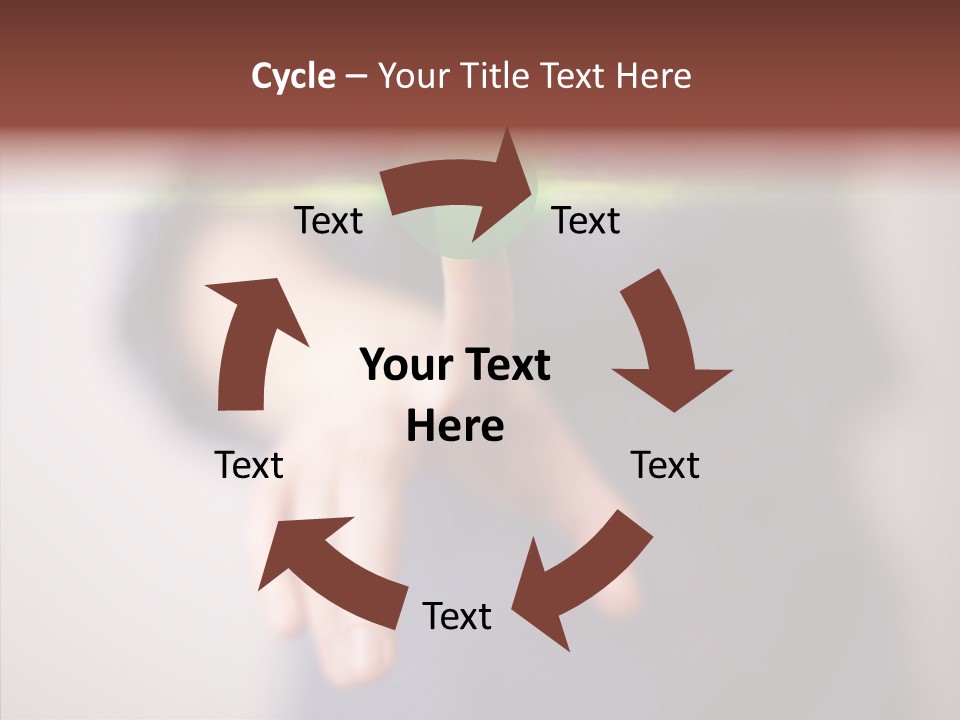 Care Closeup Sharing PowerPoint Template