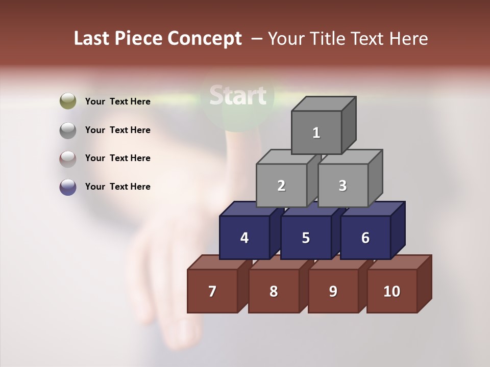 Care Closeup Sharing PowerPoint Template