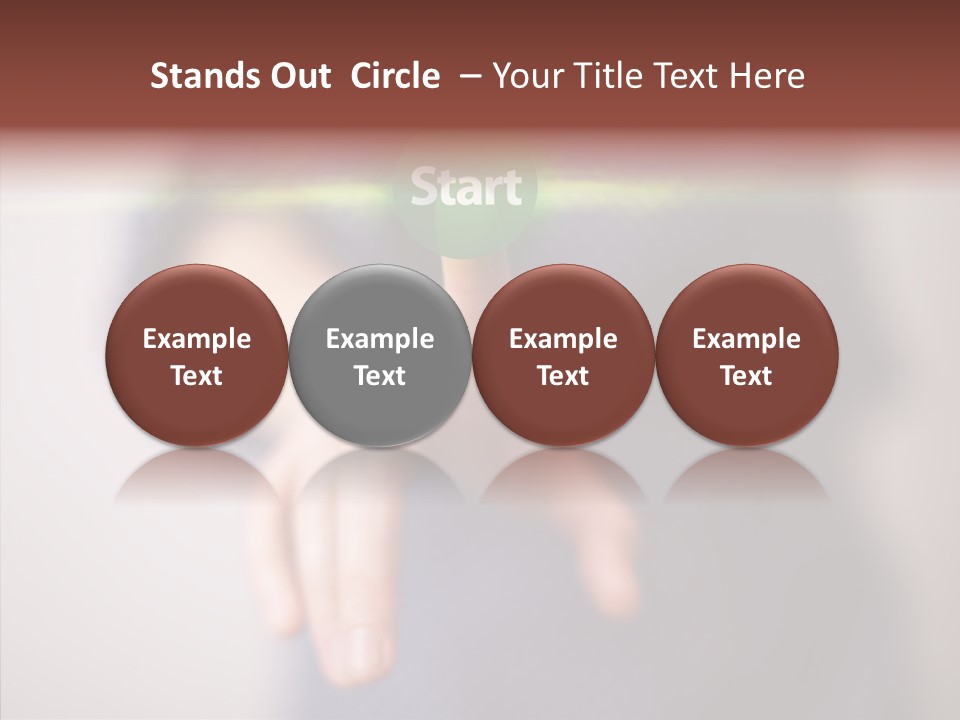 Care Closeup Sharing PowerPoint Template