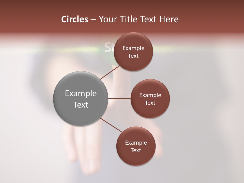 Care Closeup Sharing PowerPoint Template