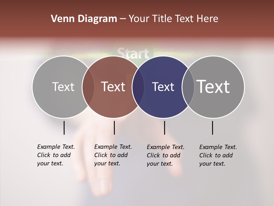 Care Closeup Sharing PowerPoint Template