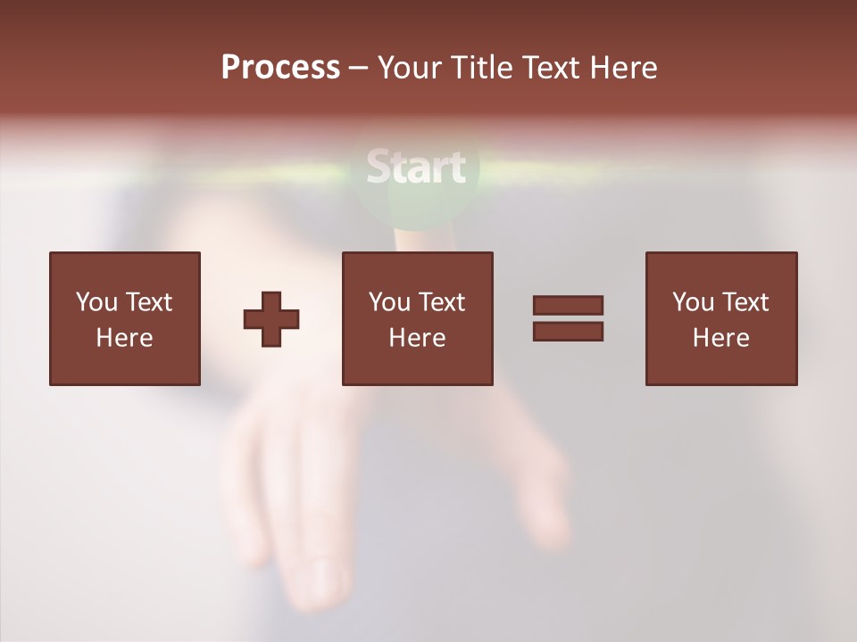 Care Closeup Sharing PowerPoint Template