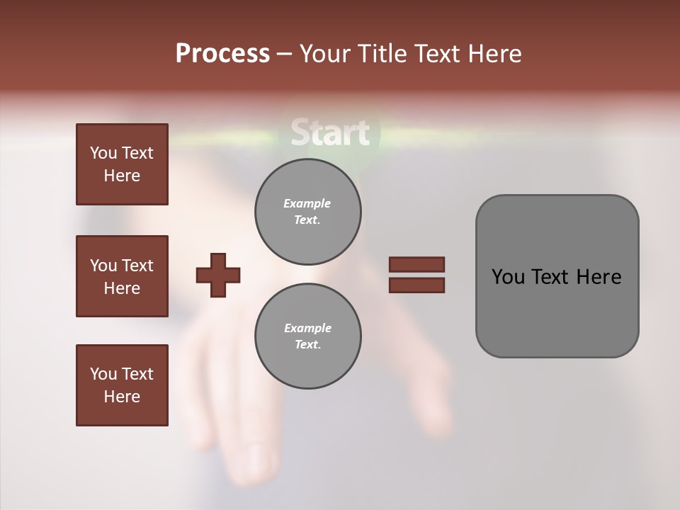 Care Closeup Sharing PowerPoint Template