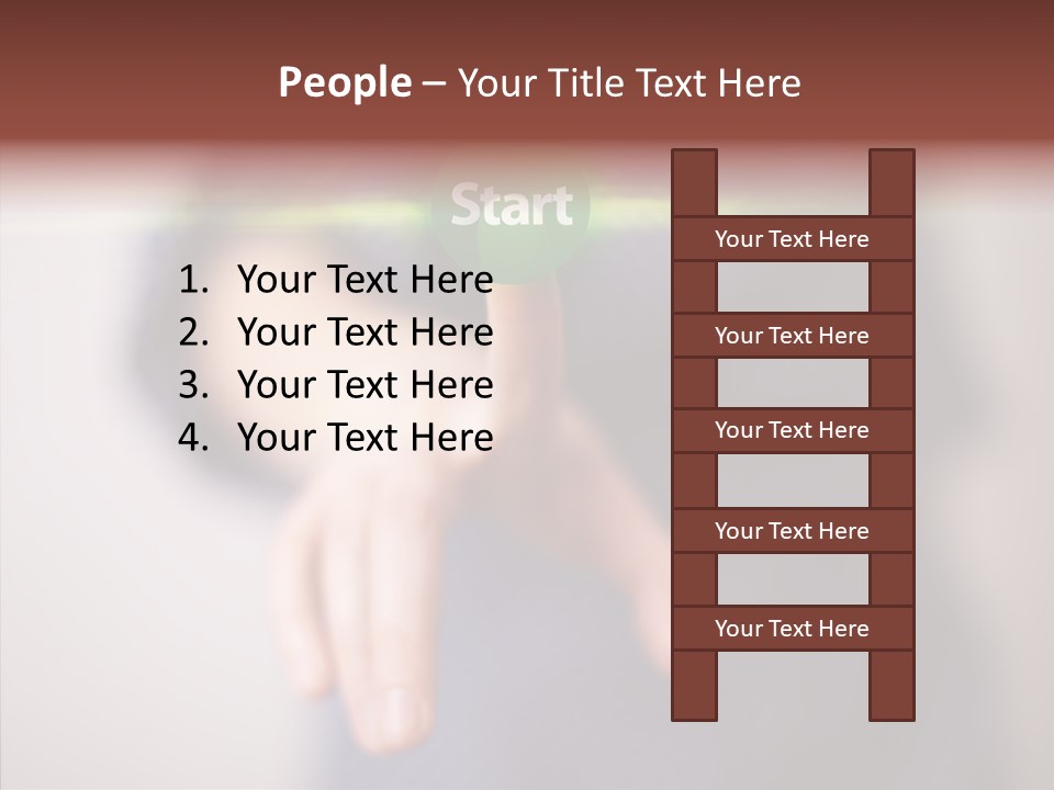 Care Closeup Sharing PowerPoint Template