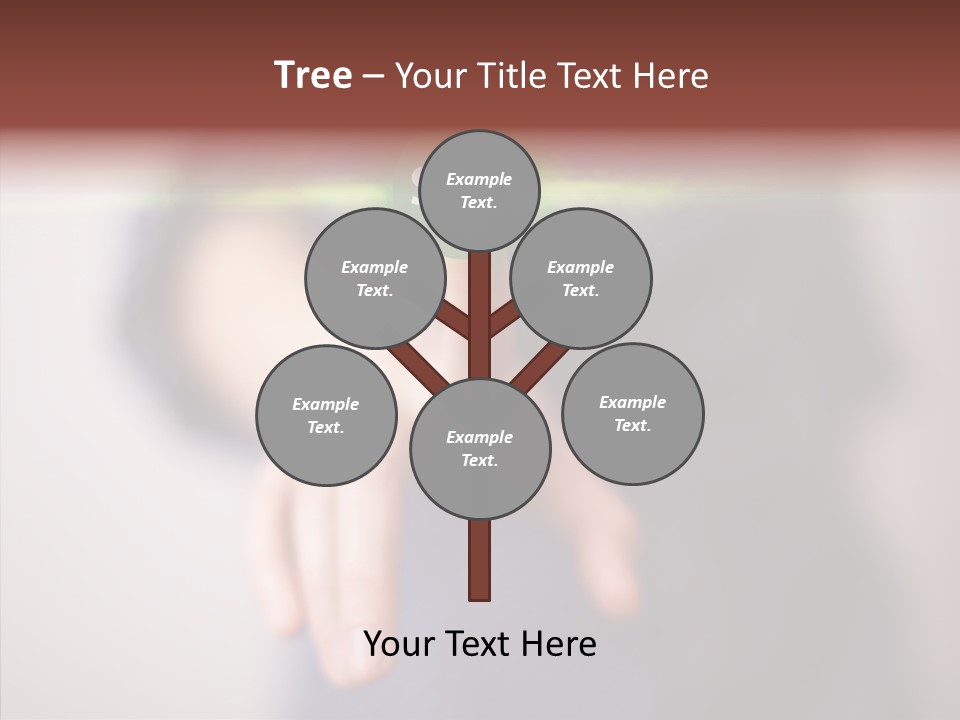 Care Closeup Sharing PowerPoint Template