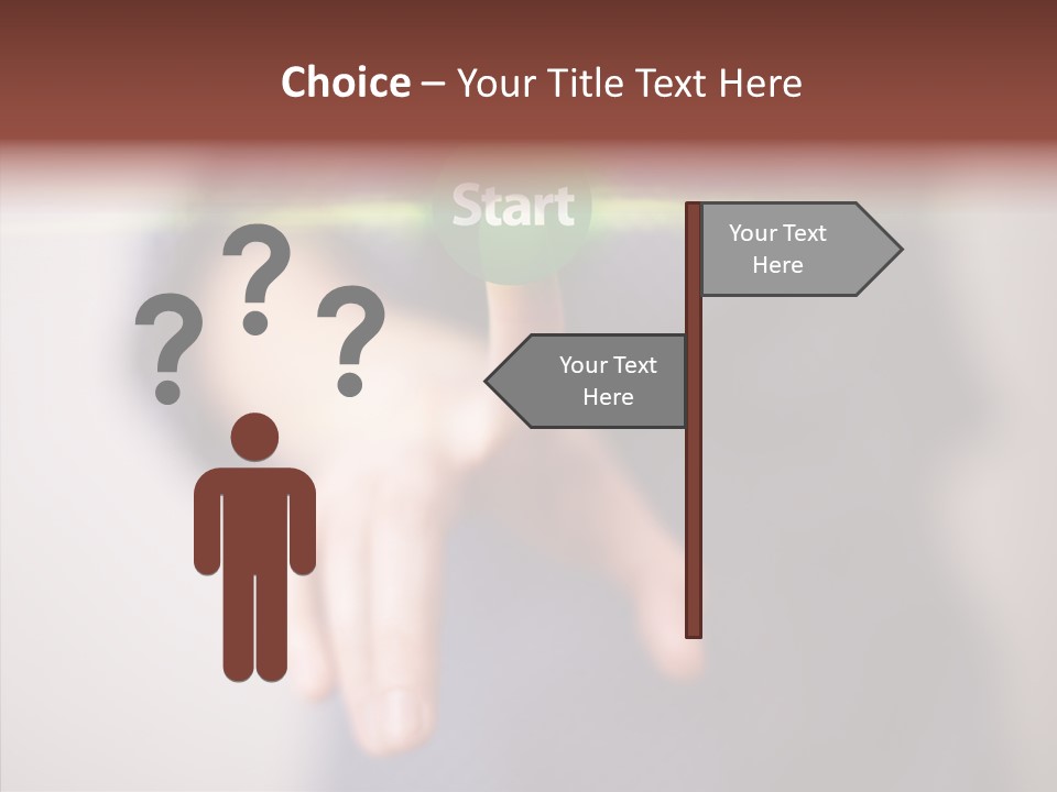 Care Closeup Sharing PowerPoint Template