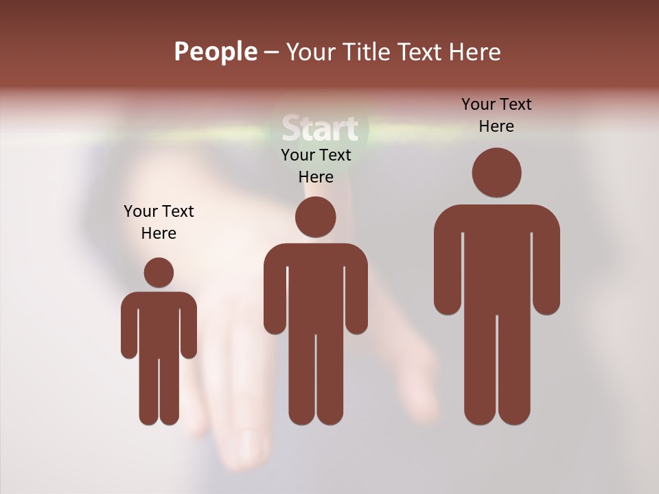 Care Closeup Sharing PowerPoint Template