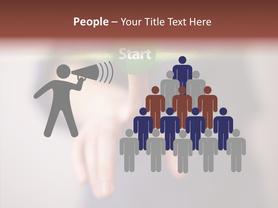 Care Closeup Sharing PowerPoint Template