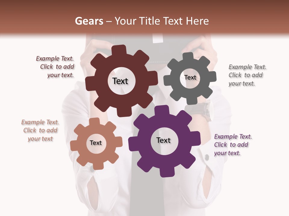 Touching Care Aging PowerPoint Template