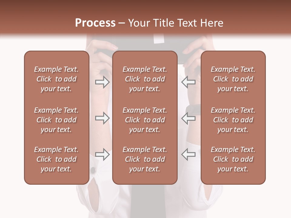 Touching Care Aging PowerPoint Template