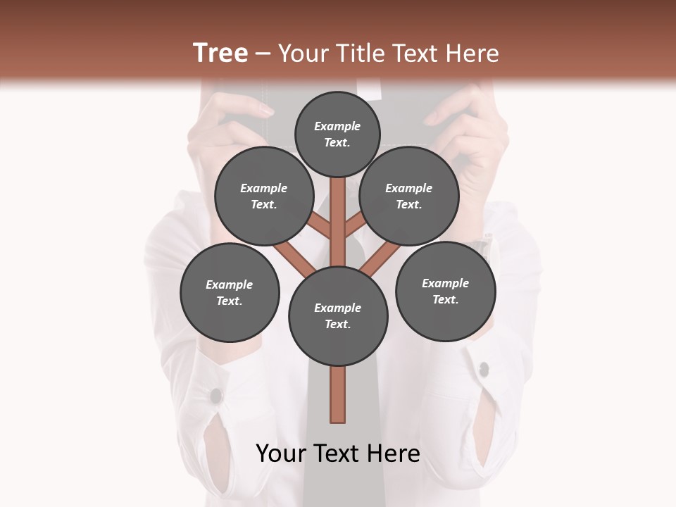 Touching Care Aging PowerPoint Template