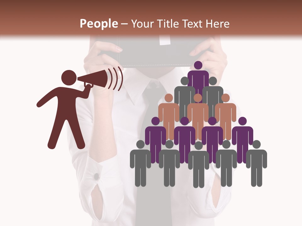 Touching Care Aging PowerPoint Template