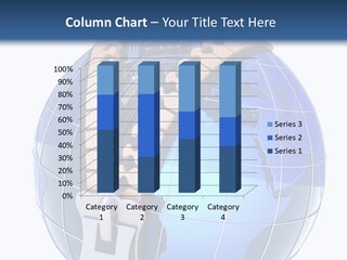 Female Finger Close Up PowerPoint Template