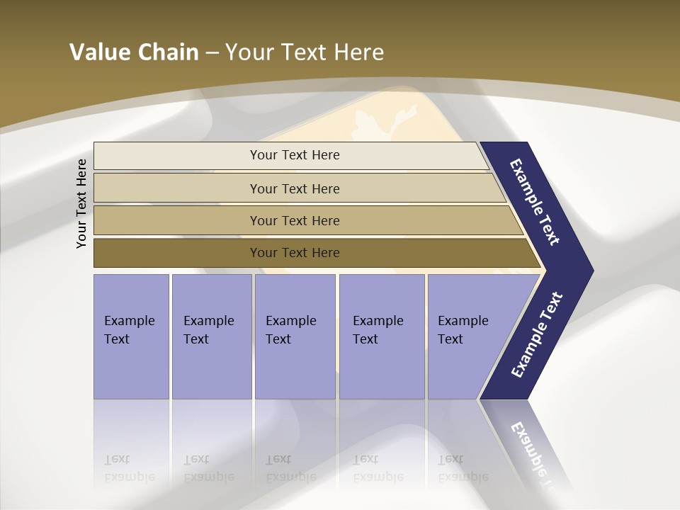 White Hold Close Up PowerPoint Template