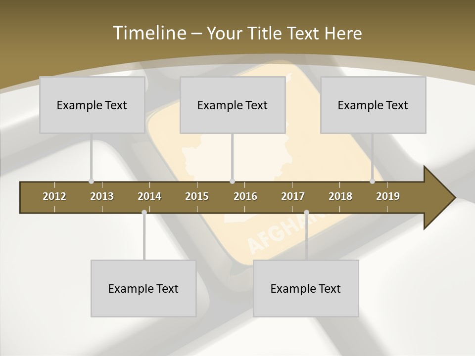 White Hold Close Up PowerPoint Template
