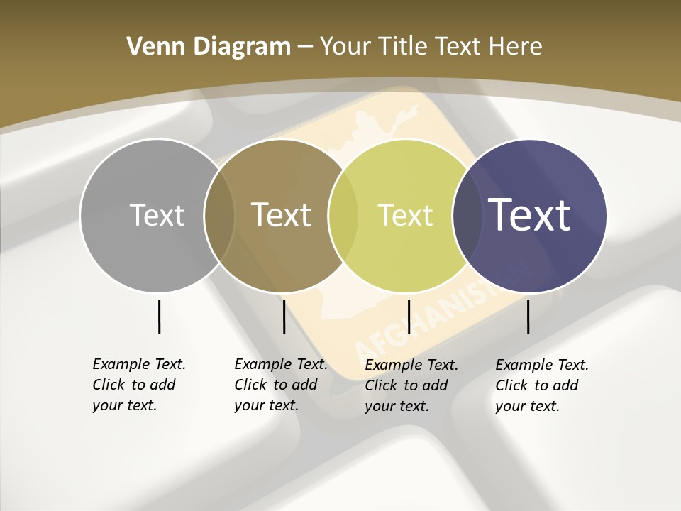 White Hold Close Up PowerPoint Template
