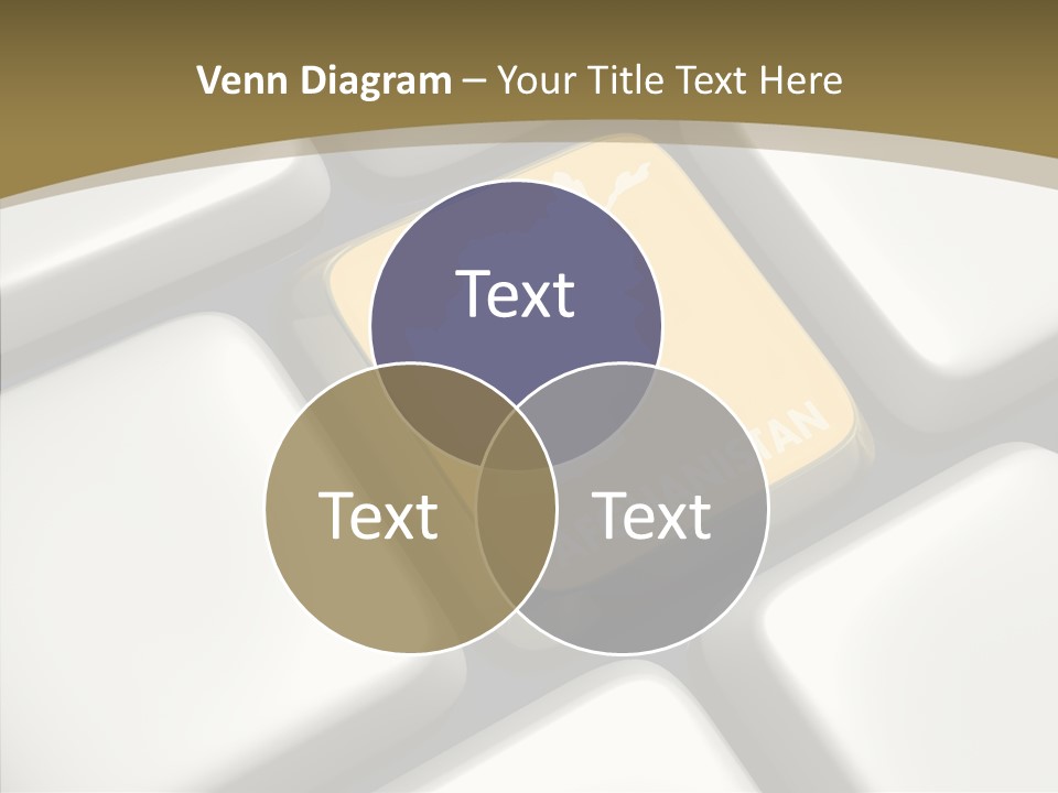 White Hold Close Up PowerPoint Template