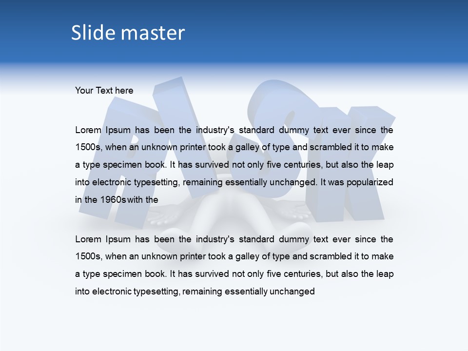 Closeup Women Close Up PowerPoint Template