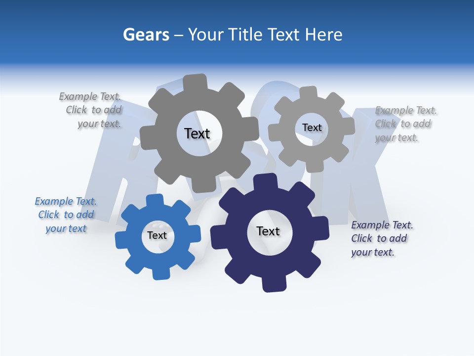 Closeup Women Close Up PowerPoint Template