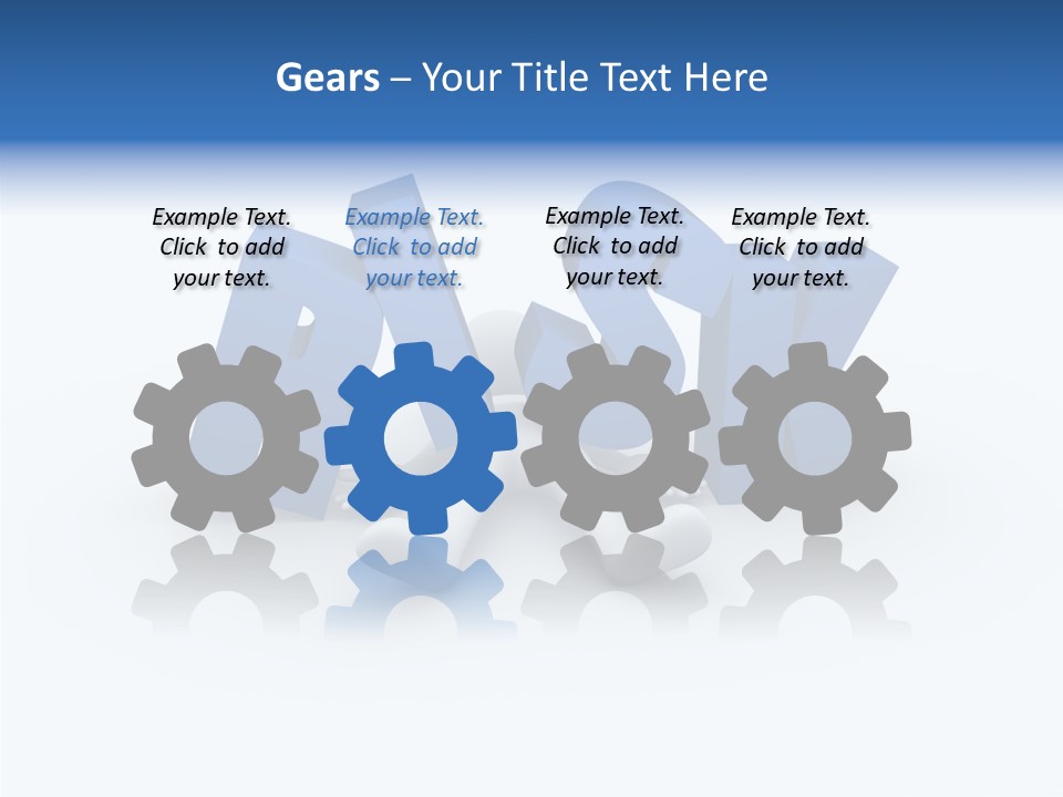 Closeup Women Close Up PowerPoint Template