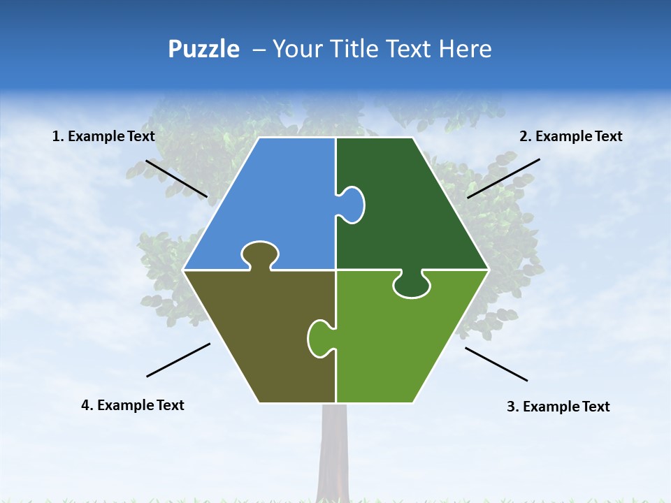 Elder Help Close Up PowerPoint Template