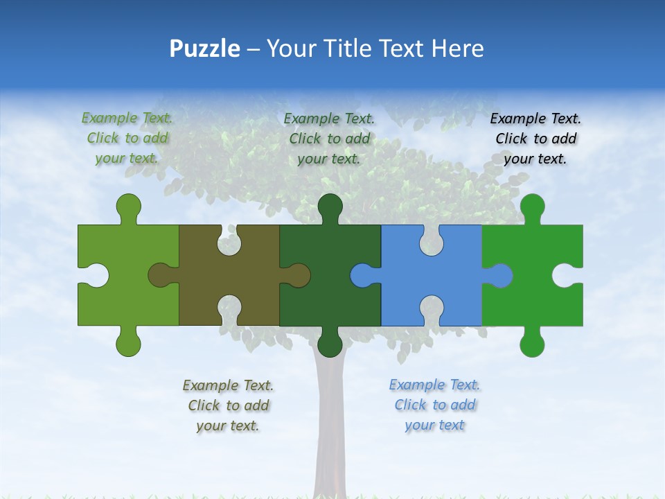 Elder Help Close Up PowerPoint Template