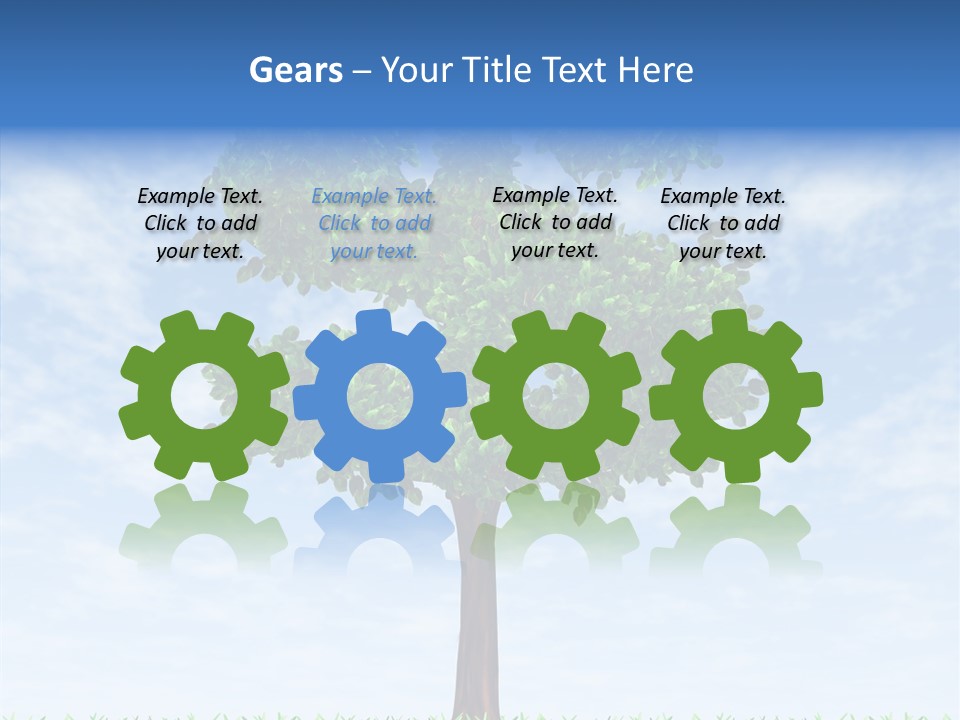 Elder Help Close Up PowerPoint Template