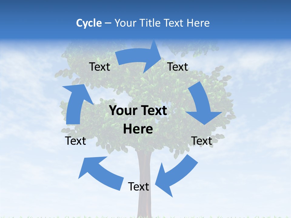 Elder Help Close Up PowerPoint Template