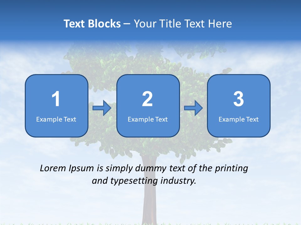 Elder Help Close Up PowerPoint Template