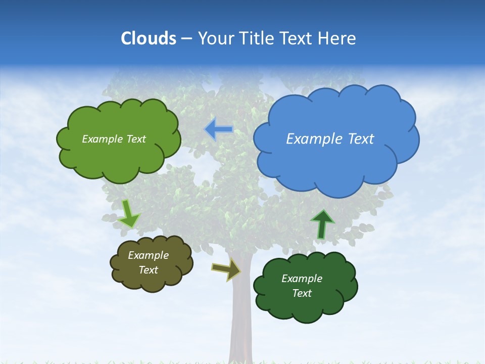 Elder Help Close Up PowerPoint Template