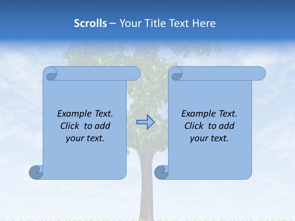Elder Help Close Up PowerPoint Template