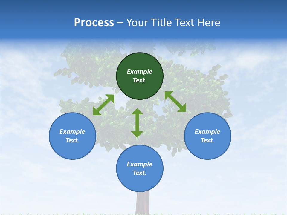 Elder Help Close Up PowerPoint Template