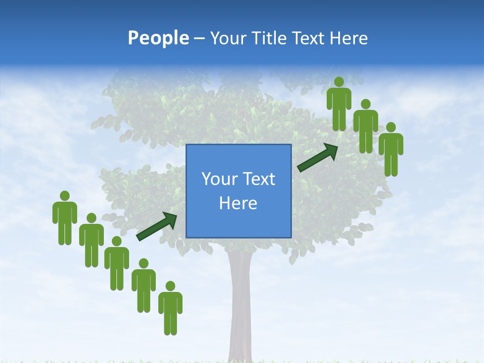 Elder Help Close Up PowerPoint Template